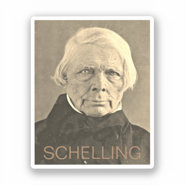 Friedrich Wilhelm Joseph Schelling Sticker (Front)
