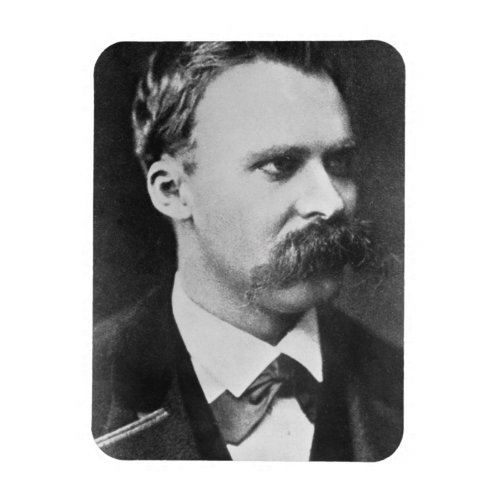 Friedrich Wilhelm Nietzsche 1844_1900 1873 bw Magnet