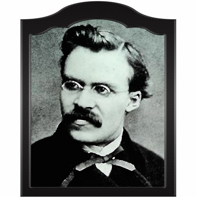 Friedrich Wilhelm Nietzsche Photo Sculpture (Front)