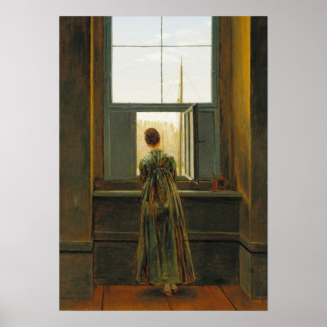 Friedrich - Woman At Window Poster (Front)