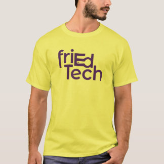 friEdTech Official Logo in Purple T-Shirt