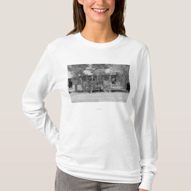 Frieght Wagon Scene T-Shirt (Front)