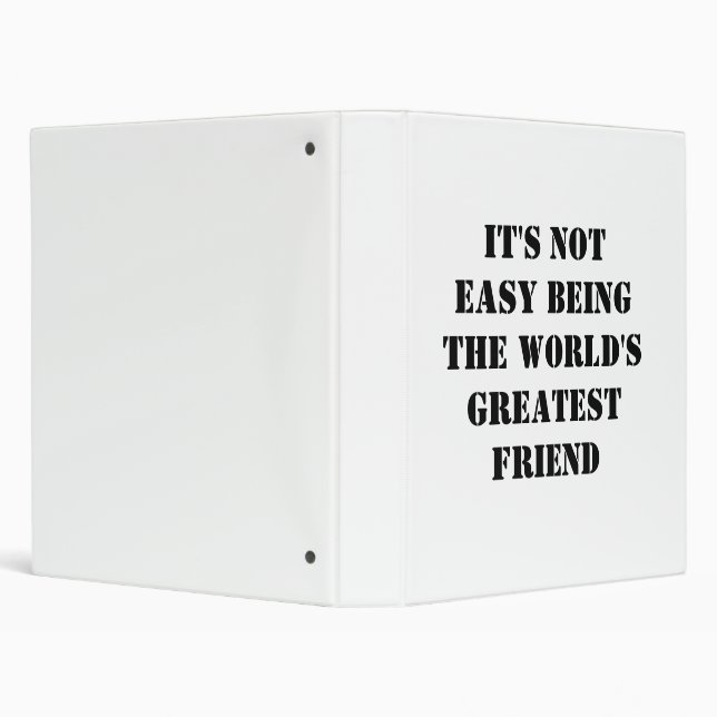 Friend 3 Ring Binder (Background)