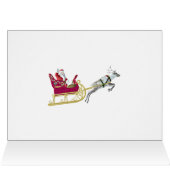 Friend, a gold and red effect Christmas card (Inside Horizontal (Top))