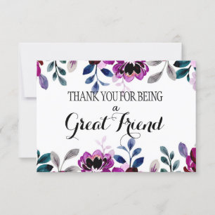 Friend appreciation thank you leaving goodbye card