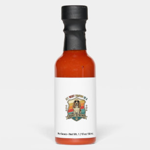Friend Basset Retriever Dog Sunglasses Retro Shiel Hot Sauces