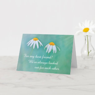 Friend Cancer Support Daisy Card