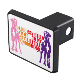 Friend Cover Tow Hitch Cover