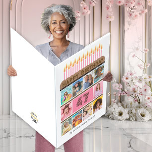 Friend Custom Big 56th Birthday Card