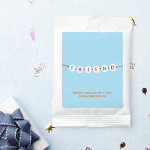 Friend cute friendship bracelet blue Valentine's Lemonade Drink Mix