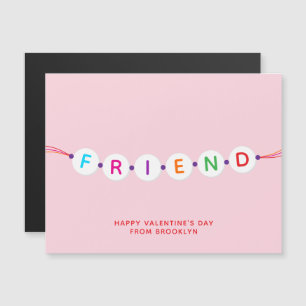 Friend cute friendship bracelet pink Valentine's