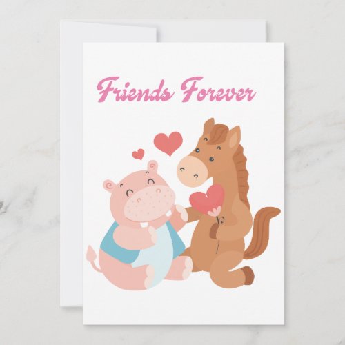 friend forever valentines days holiday card