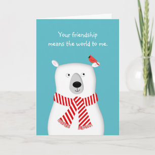 Friend Friendship Christmas Holiday Greeting
