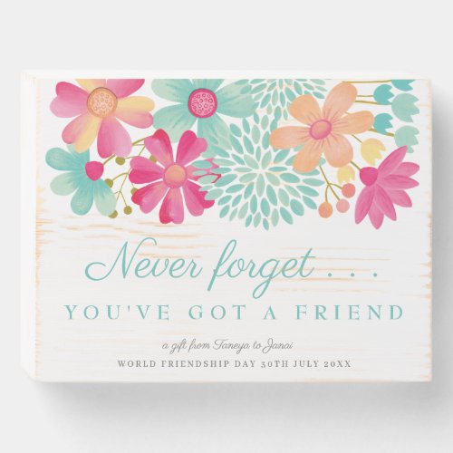 Friend Friendship Day Personalized Wall Sign