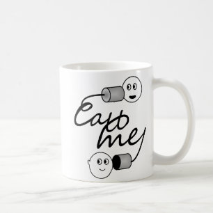 Friend Gift Tin Can Phone Call Me Mug