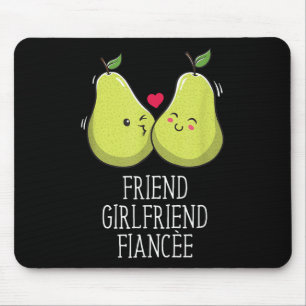 Friend Girlfriend Fiancee Wife Fiance Wedding _1 Mouse Pad