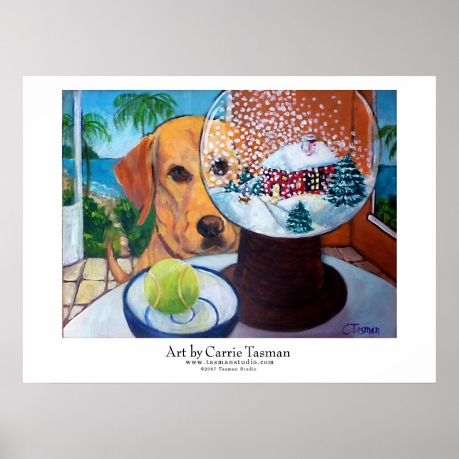 Friend in the Snowglobe Poster (Front)