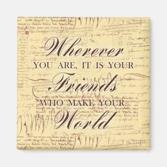 Friend Indeed Magnet (Front)