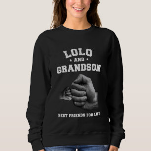 Friend Lolo Grandpa Grandson Matching Shirt, Fun F Sweatshirt