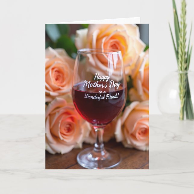 Friend Mothers Day Blossom Card (Front)