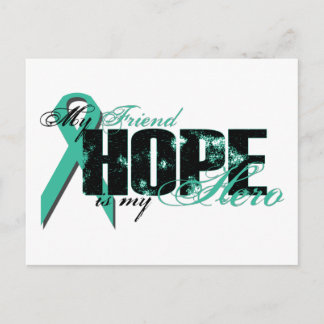 Friend My Hero - Ovarian Hope Postcard