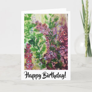 Friend Nature Birthday Card