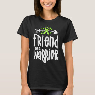 Friend Of A Warrior Lime Green Ribbon Lyme Disease T-Shirt