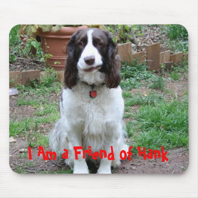 Friend of Hank Mousepad (Front)