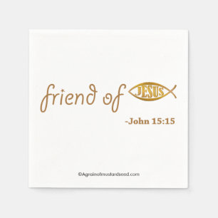 Friend of Jesus Napkins