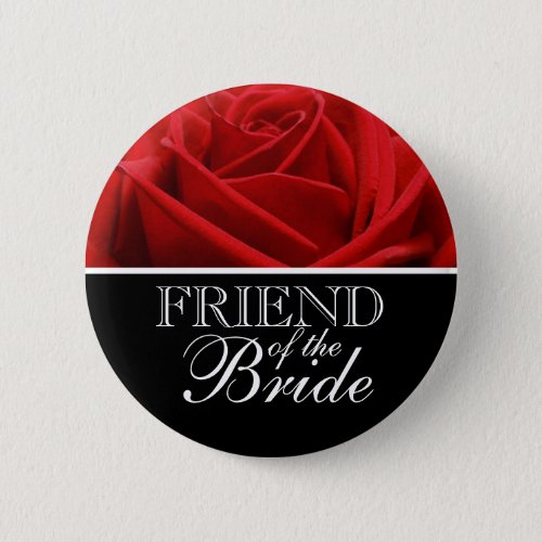 Friend Of The Bride Wedding Pins