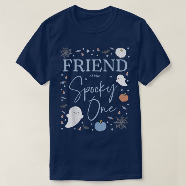 Friend of the Spooky One First Birthday Boy 1st Ha T-Shirt (Design Front)