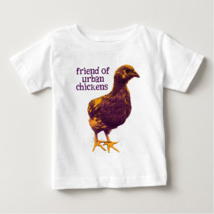 Friend of Urban Chickens Baby T-Shirt