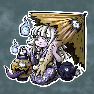 Friend of Yokai Sticker