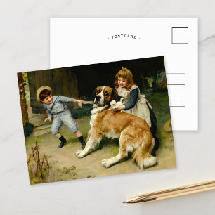 Friend or Foe Arthur John Elsley Postcard