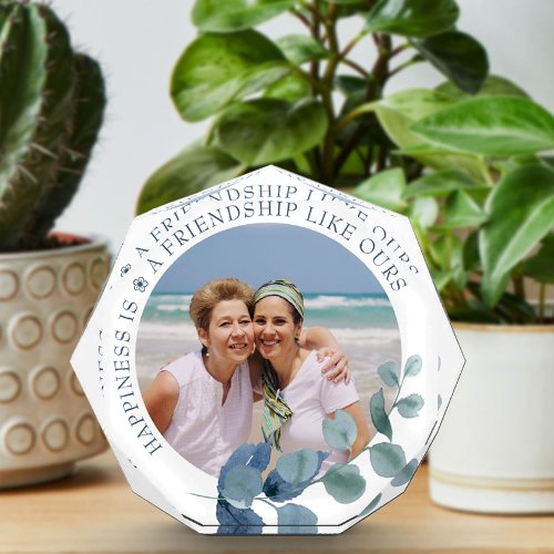 Friend Photo Eucalyptus Leaves Picture Frame
