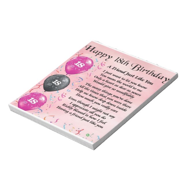 Sottobicchiere Happy 18th Birthday – Rosa Lucido In MDF 9x9 Cm, Regalo Per Festa 18 Anni