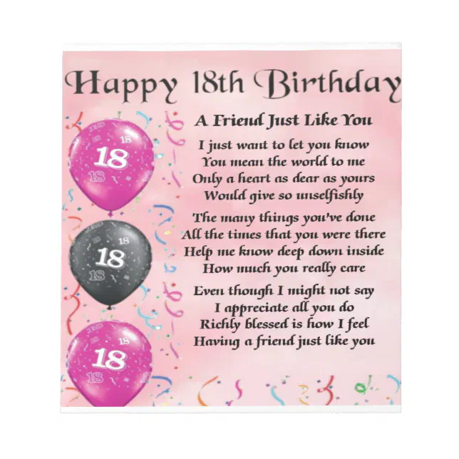 Happy 18th Birthday You are Now Days Hours Minutes