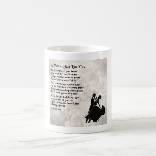 Friend Poem Mug _ Ballroom Dancers Design