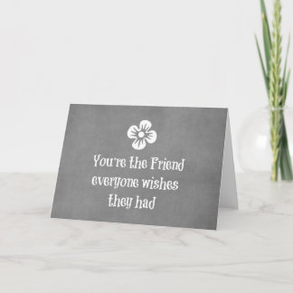 Friend Quote Card