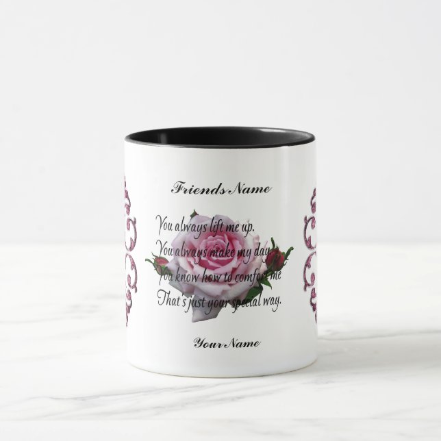 FRIEND QUOTE MUG (Center)