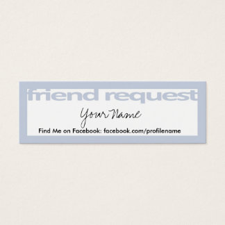 Friend Request Cards