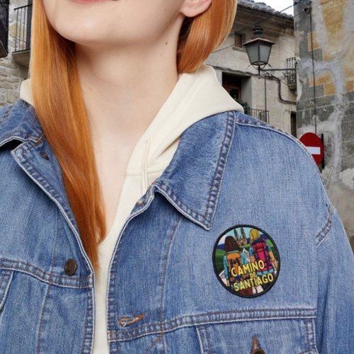 Friend Sisters Camino de Santiago Iron-On Patch