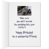 Friend Social Distancing Birthday Great Dane Dog (Inside (Right))