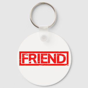 Friend Stamp Keychain