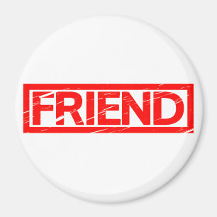 Friend Stamp Magnet