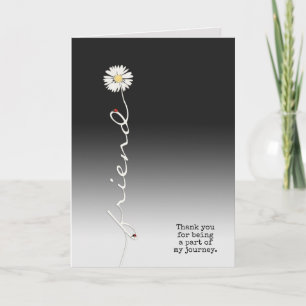 Friend Thank You with Ladybugs Card