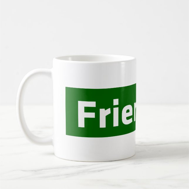 Friendface Coffee Mug (Left)