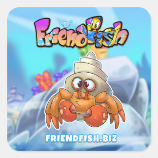 FriendFish cartoon fish stickers