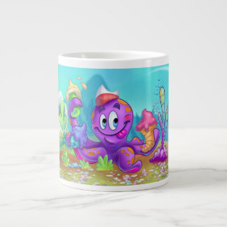 FriendFish cute cartoon fish  Giant Coffee Mug