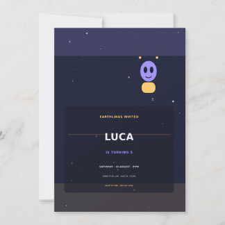 Friendly Alien Invitation